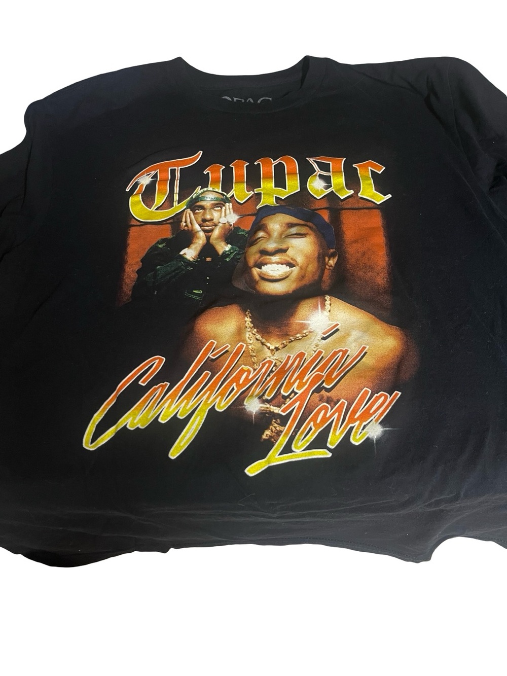 Tupac "California Love" Black Graphic Tee